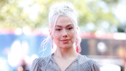 Phoebe Bridgers arrives on the red carpet at the Venice Film Festival