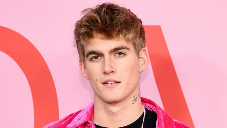 Presley Gerber at the CFDA Fashion Awards at the Brooklyn Museum of Art on June 03, 2019 in New York City.