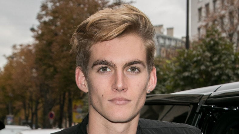 Presley Gerber out in a candid photo from 2017