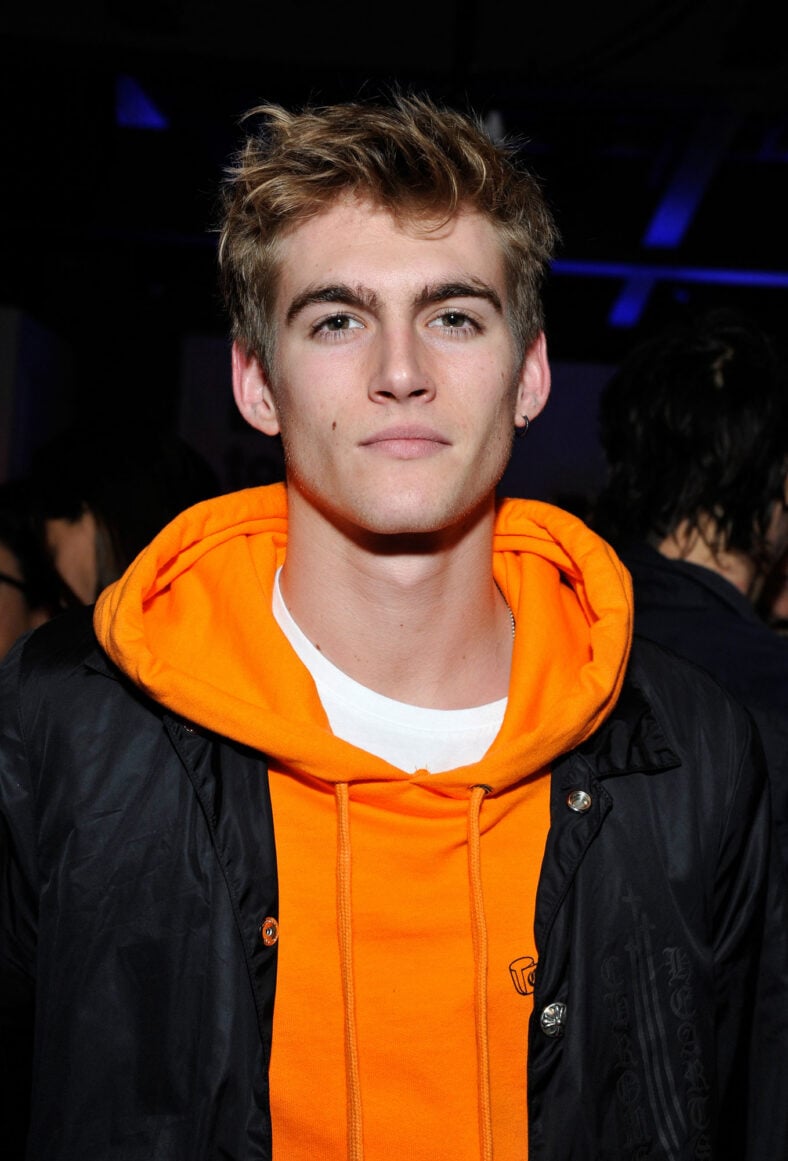 Presley Walker Gerber attends Spotify's "Louder Together" event celebrating the first ever collaborative Spotify single with Sasha Sloan, Nina Nesbitt and Charlotte Lawrence at Resident DTLA on March 24, 2018 in Los Angeles, California.