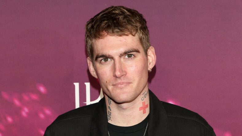Presley Walker Gerber at the World Premiere of "Infinite Icon: A Visual Memoir" at AMC The Grove 14 on January 20, 2026 in Los Angeles, California.