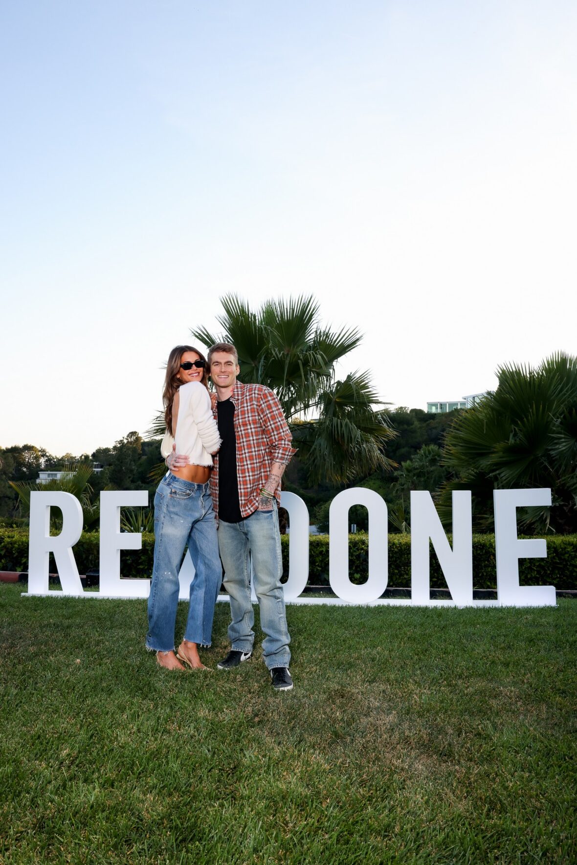 Presley Gerber and Kaia Gerber at Re/Done jeans event in May 2026