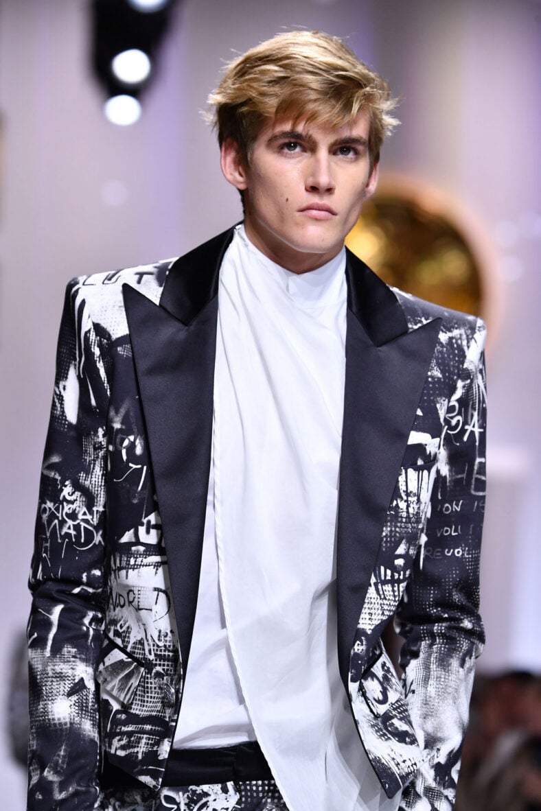 Presley Gerber stock photo from a past runway gig