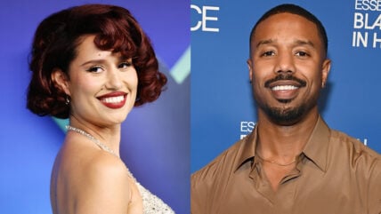 Raye not dating Michael B. Jordan