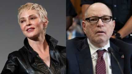 Rose McGowan attends "The Marilyn Monroe Century" book talk and "Niagara" screening at BFI Southbank; Harvey Weinstein attends his sentencing hearing