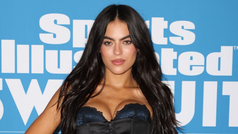 Sarah Jane Nader attends Sports Illustrated Swimsuit Runway Show