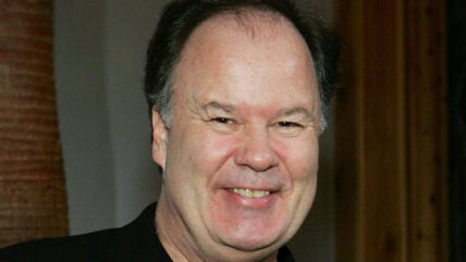 Dennis Haskins arrives at the grand opening of the Hooters Casino Hotel February 2, 2006 in Las Vegas, Nevada.