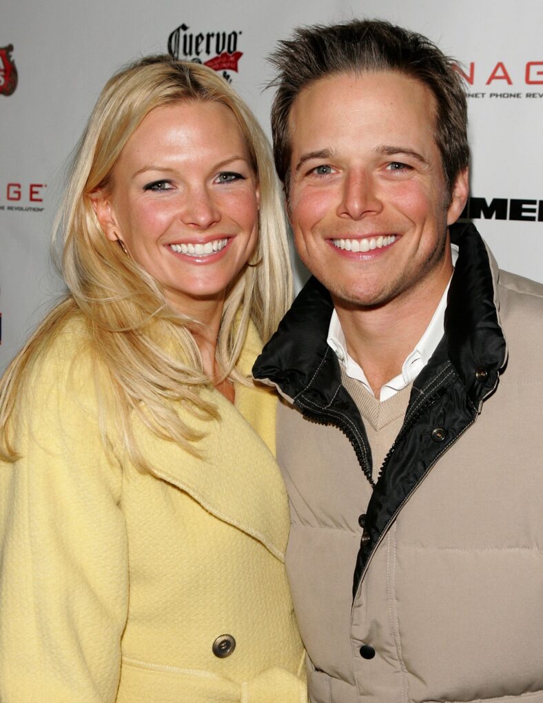 Kelley and Scott Wolf attend ICM Talent Agency Party in 2006