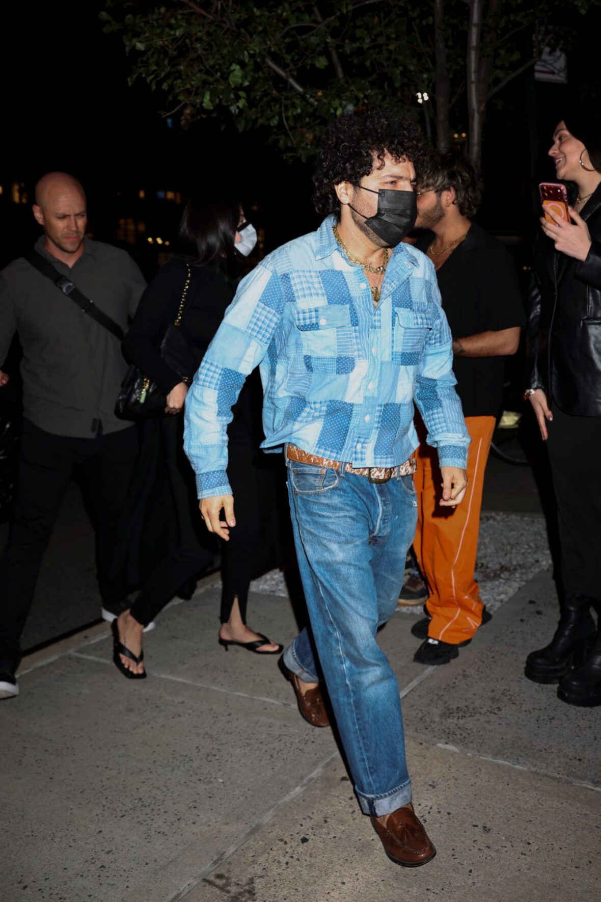 Selena Gomez greets fans in NYC while out with Benny Blanco