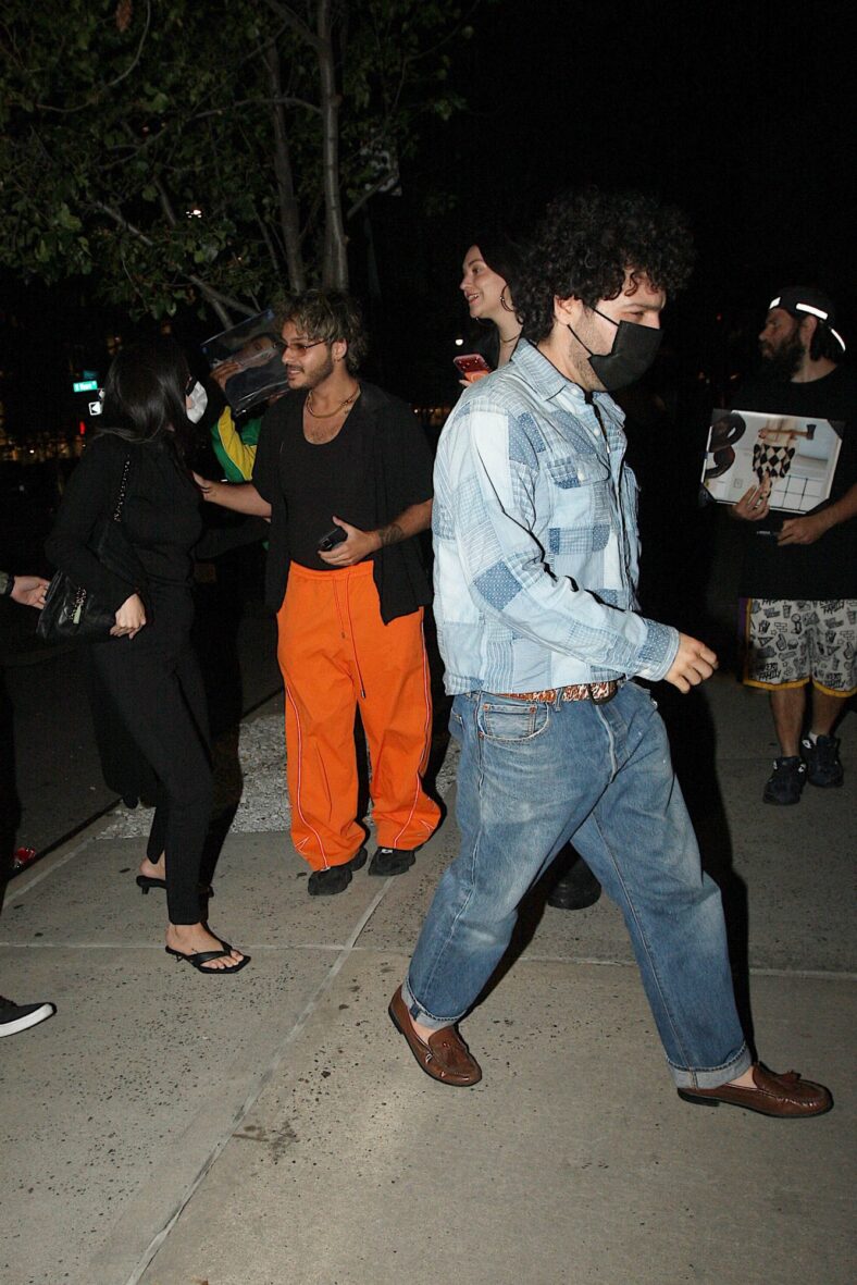 Selena Gomez greets fans in NYC while out with Benny Blanco