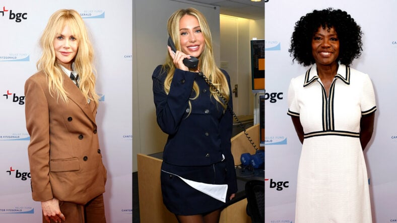Celebrities at Charity Day 2026 hosted by Cantor Fitzgerald Relief Fund at BGC Group on September 11