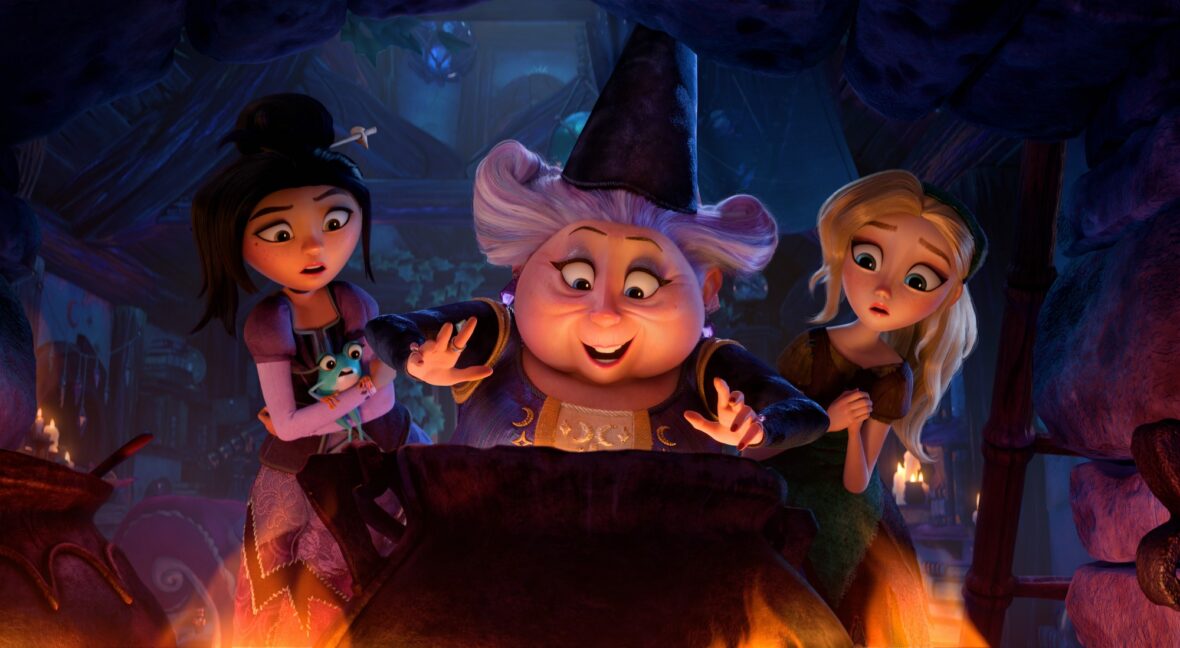 Still of Lilith, Fairy Godmother & Cinderella in Steps