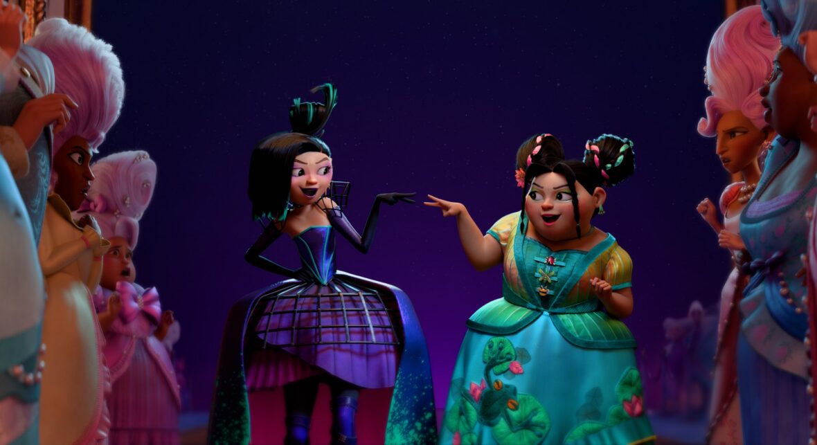 Still of Lilith and Margot in Steps