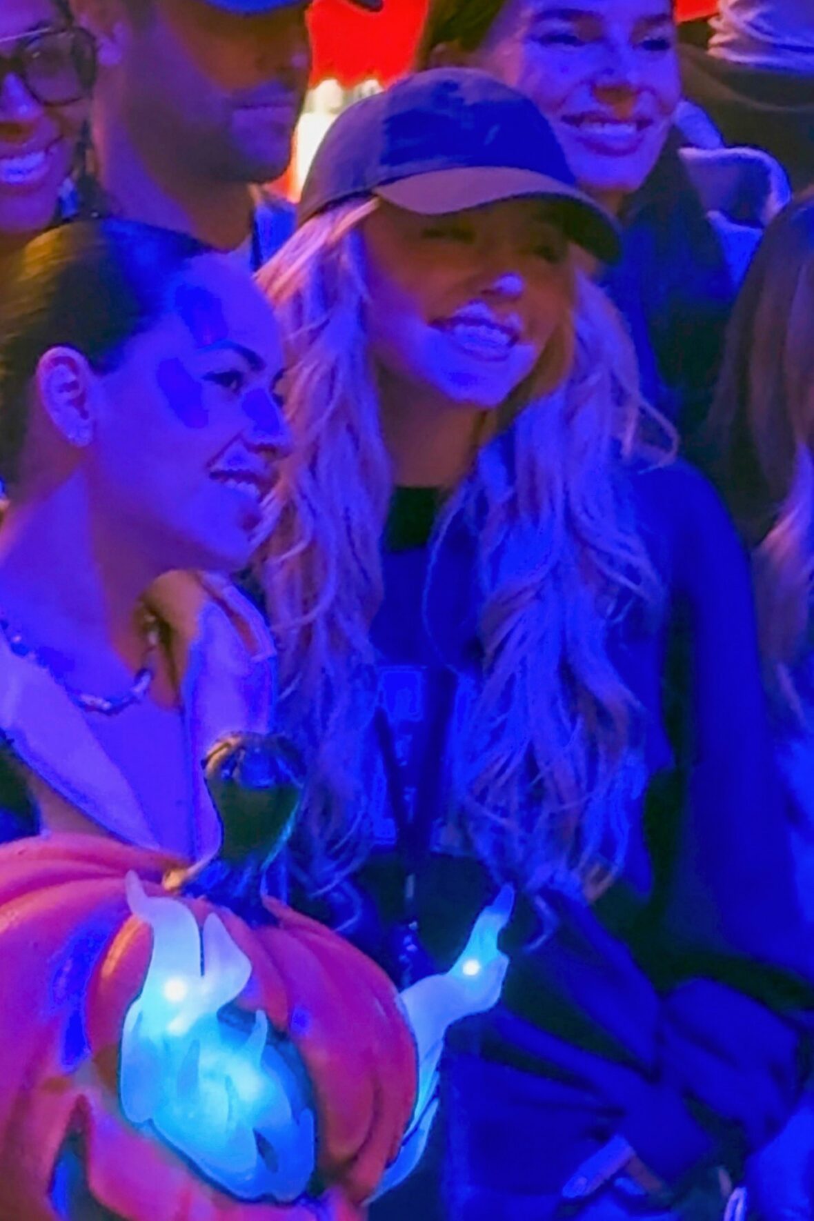 Sydney Sweeney and Scooter Braun attend Universal Horror Nights