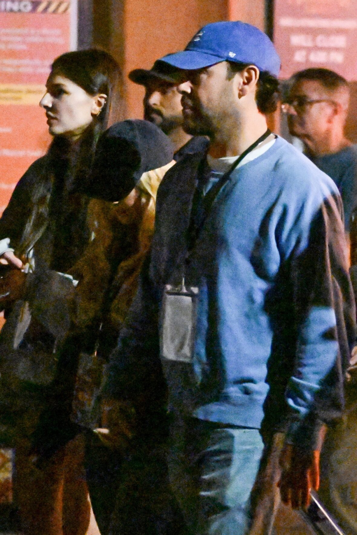 Sydney Sweeney and Scooter Braun attend Universal Horror Nights