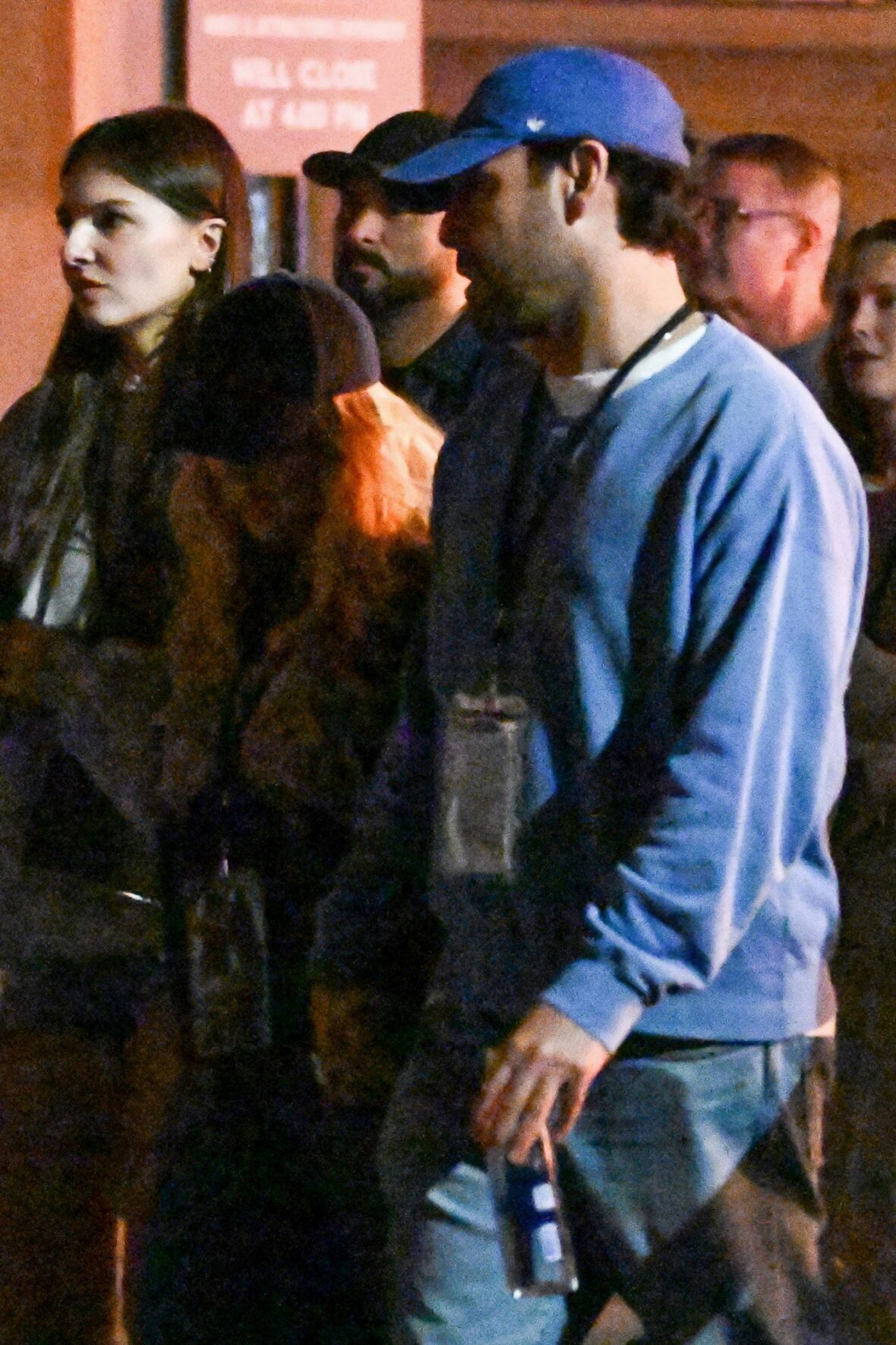 Sydney Sweeney and Scooter Braun attend Universal Horror Nights