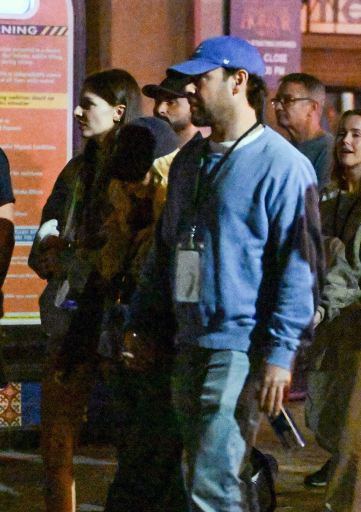 Sydney Sweeney and Scooter Braun attend Universal Horror Nights