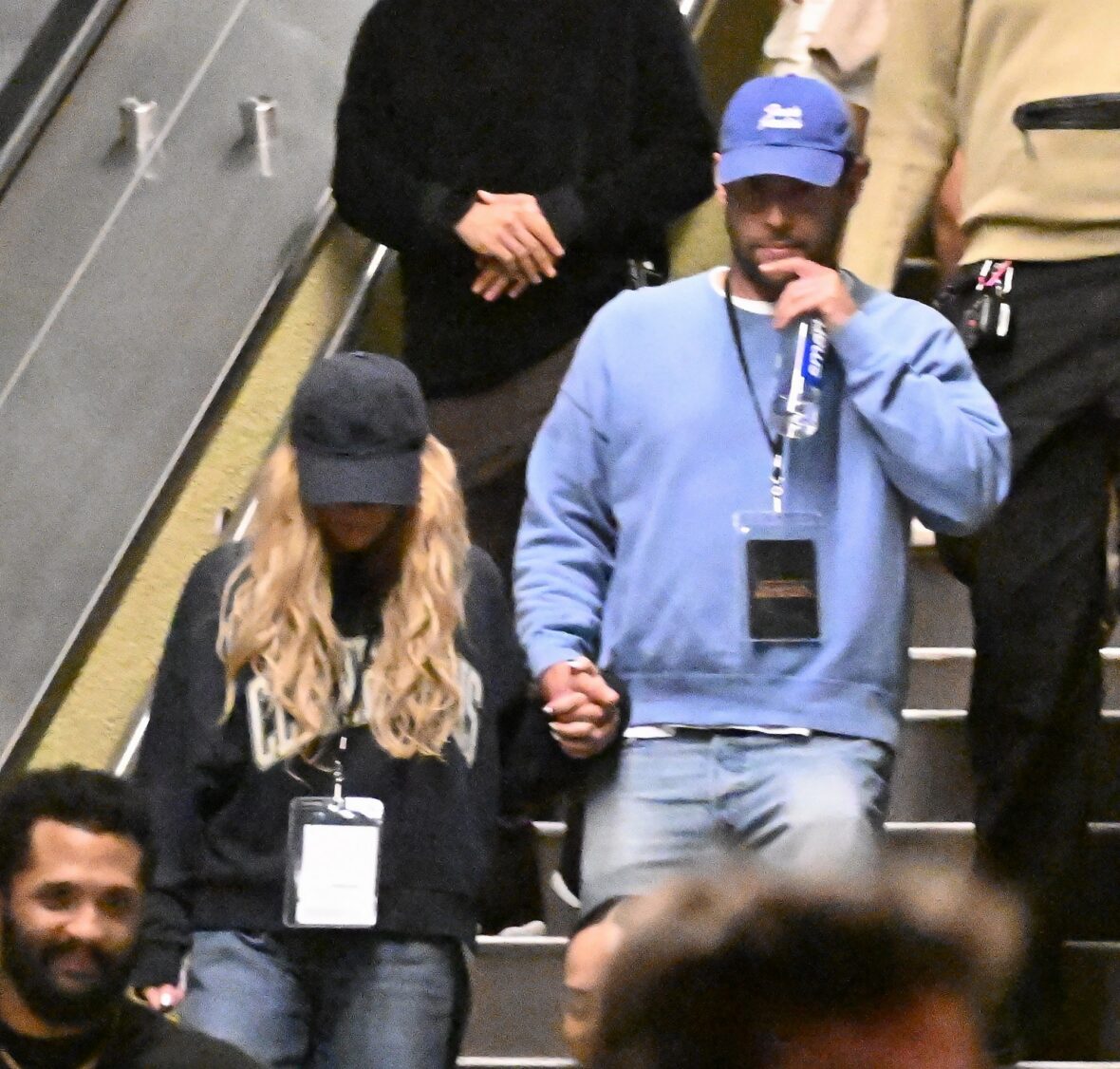 Sydney Sweeney and Scooter Braun attend Universal Horror Nights