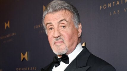 Sylvester Stallone on the red carpet