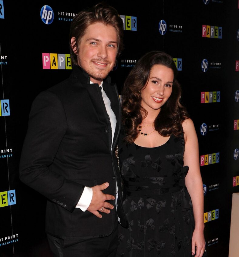 Taylor Hanson and wife Natalie Hanson