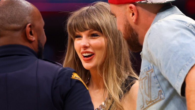 Taylor Swift at Cleveland Cavs game