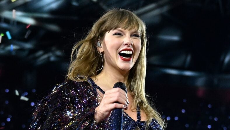 Taylor Swift smiling
