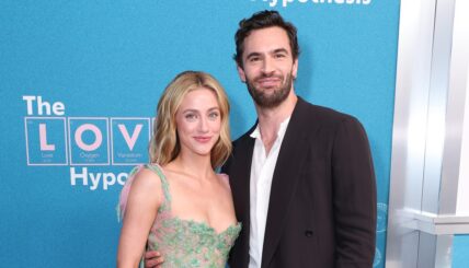 Lili Reinhart Tom Bateman together on red carpet
