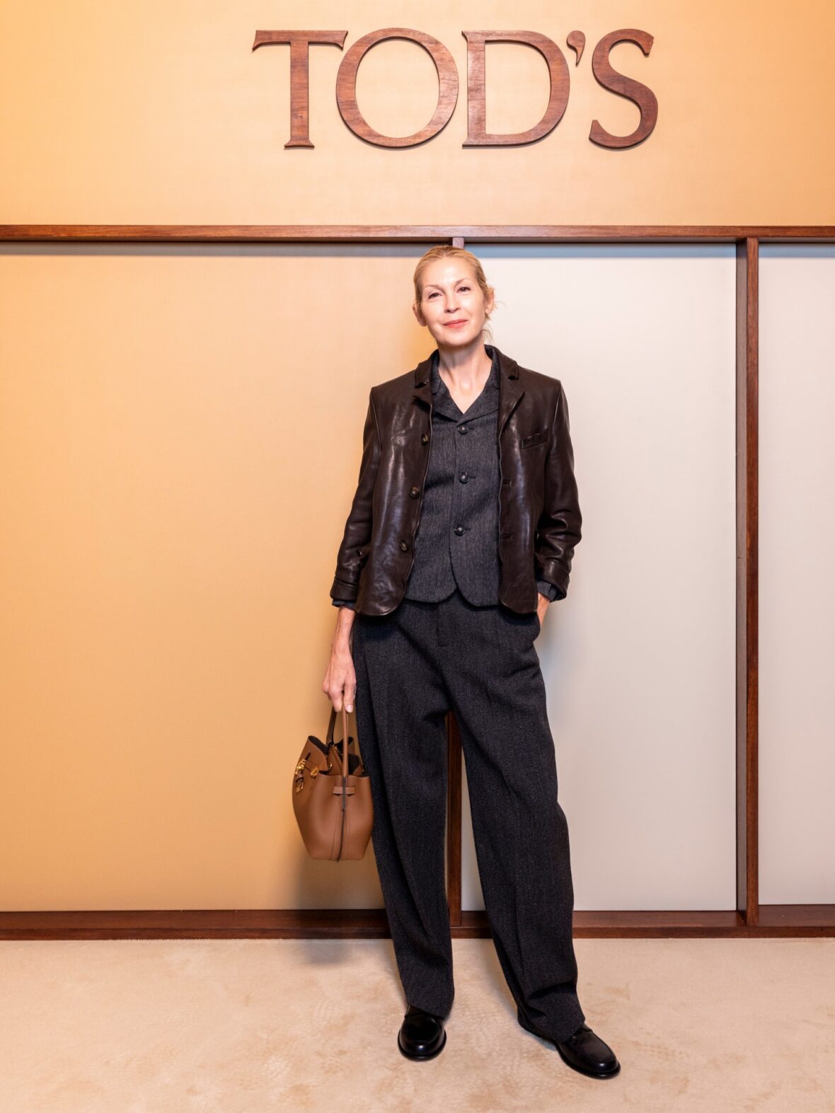 Kelly Rutherford at Tod's fashion show