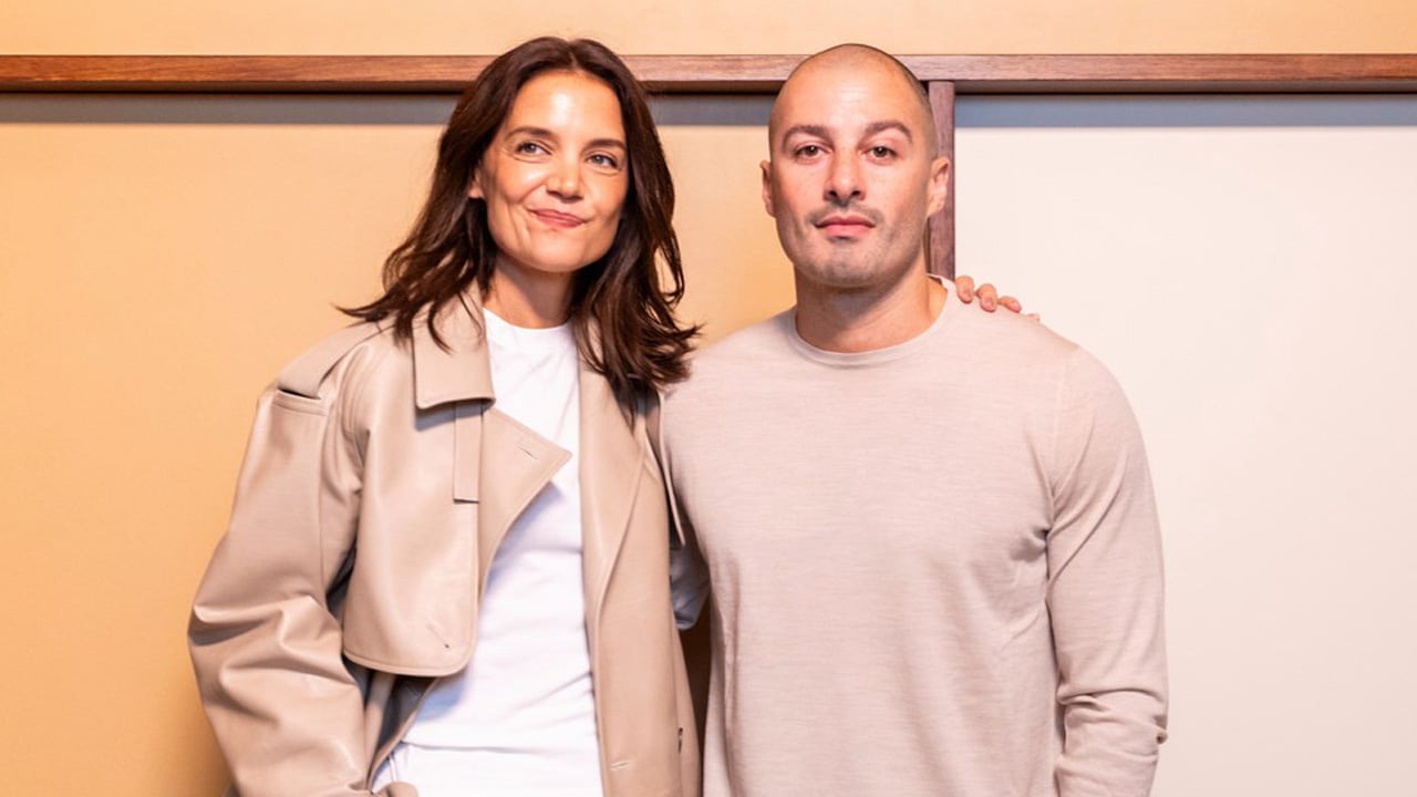 Katie Holmes & Boyfriend Jason Bard Yarmosky Couple Up for Tod’s Fashion Show in Milan