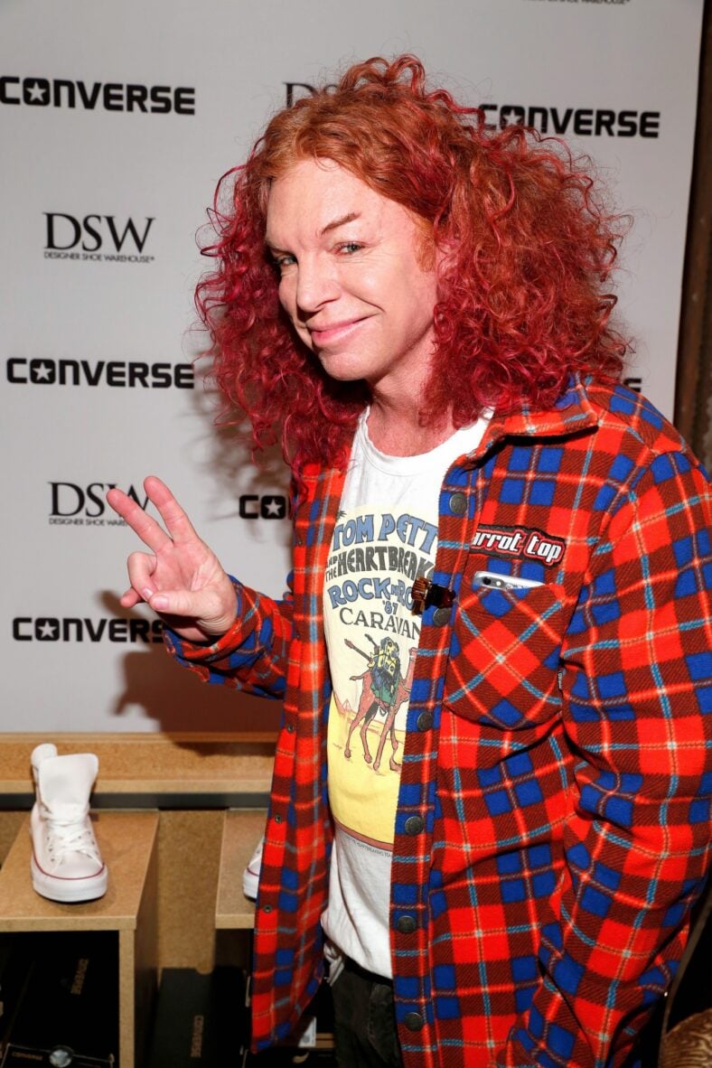 Carrot Top back home after suicide attempt