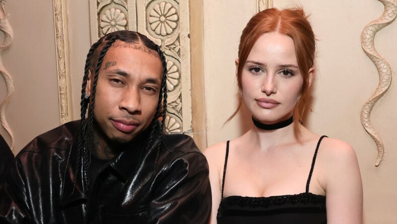Tyga and Madelaine Petsch attend Vanity Fair and Instagram Celebrate Vanities: A Night for Young Hollywood