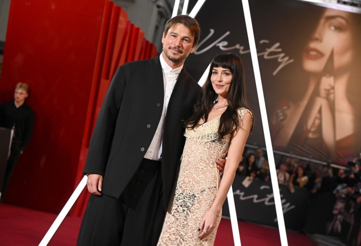 Josh Hartnett & Dakota Johnson at Verity UK premiere
