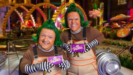 Oompa Loompas on Wonka The Golden Ticket