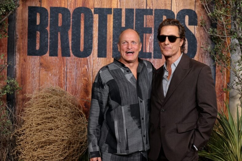 Woody Harrelson at Brothers premiere
