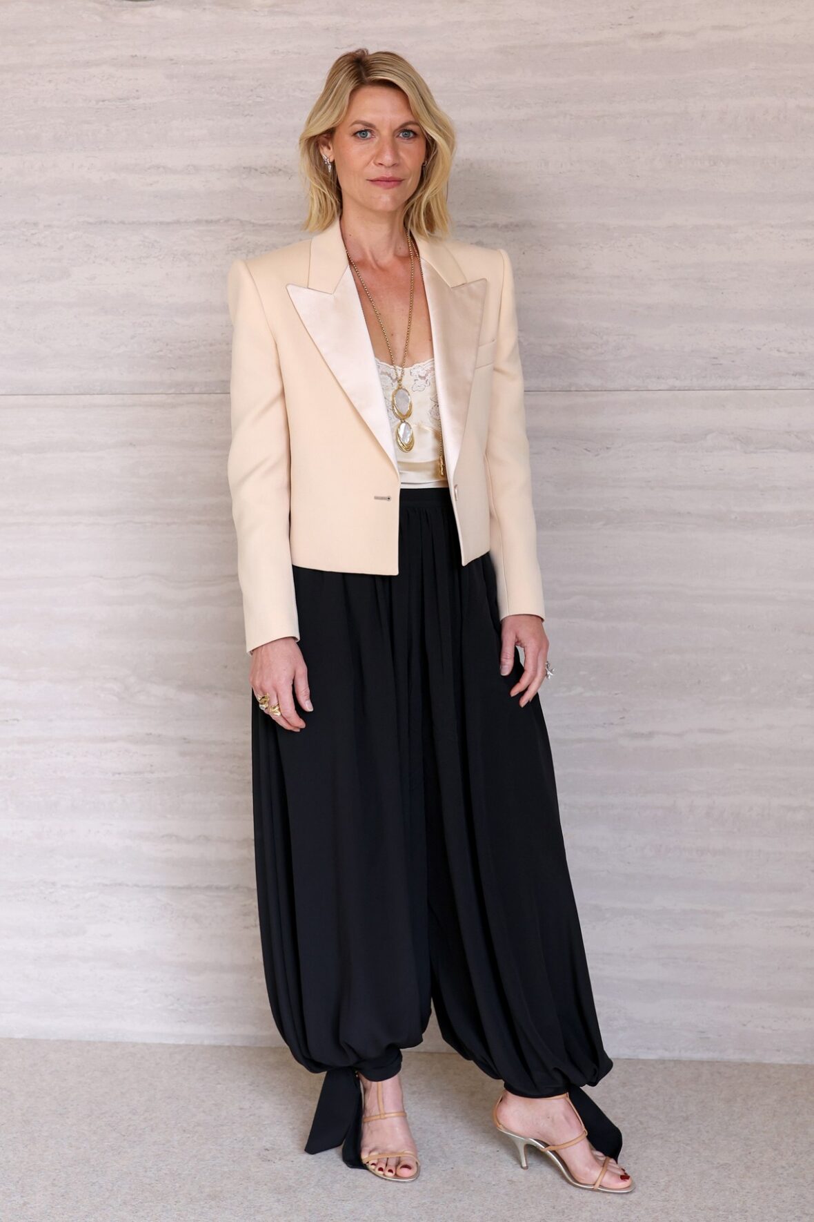 Claire Danes at Chloe show in Paris