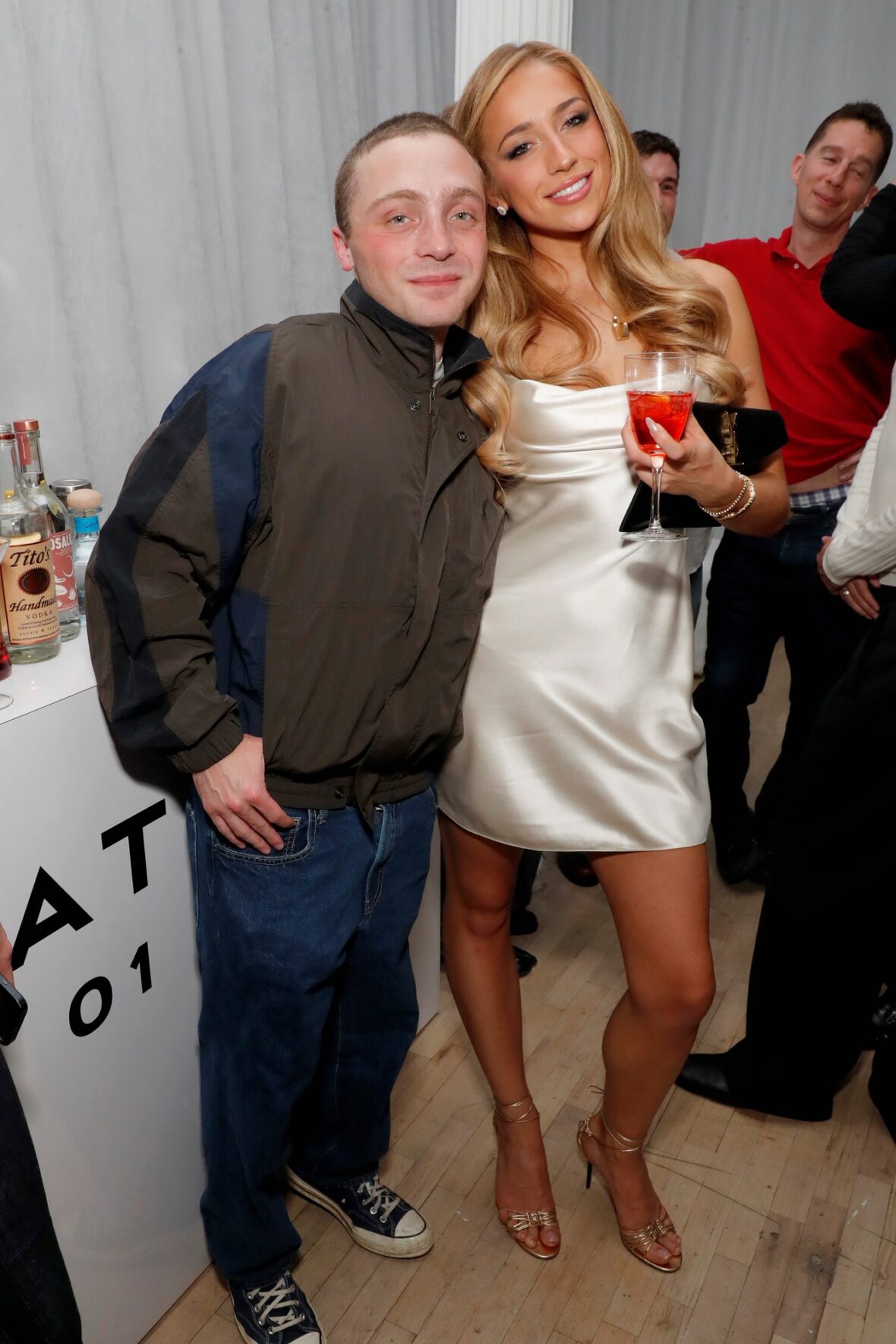 Tate McRae at perfume launch party in NYC