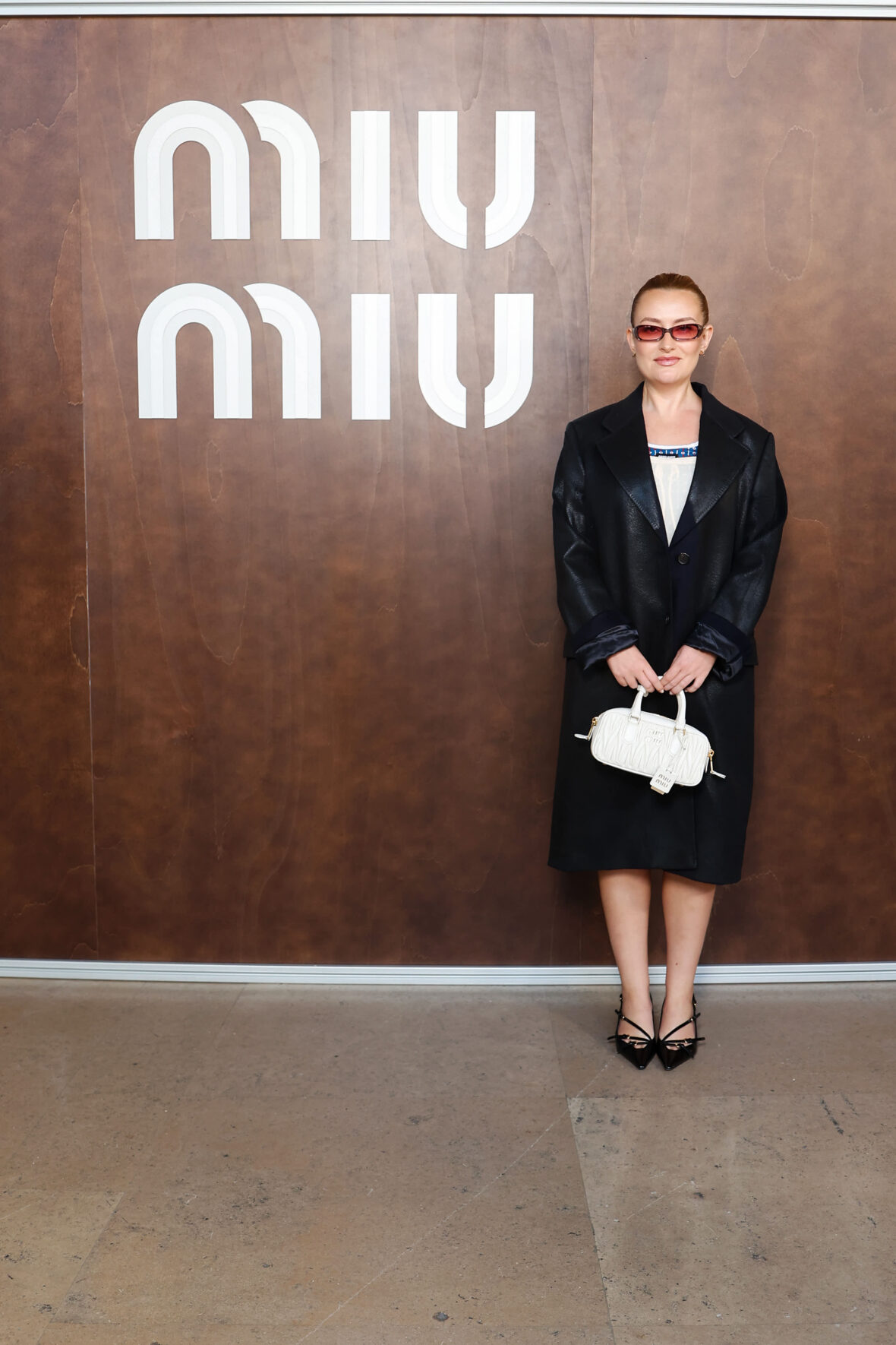 Miu Miu fashion show celebrities 