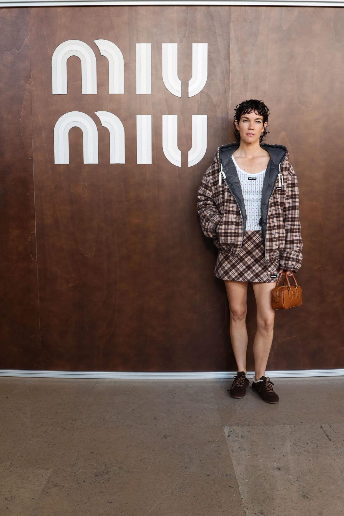 Miu Miu fashion show celebrities 