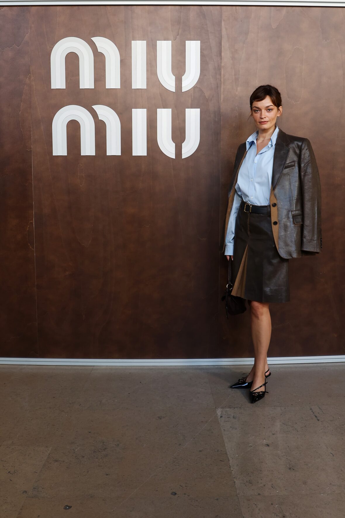 Miu Miu fashion show celebrities 