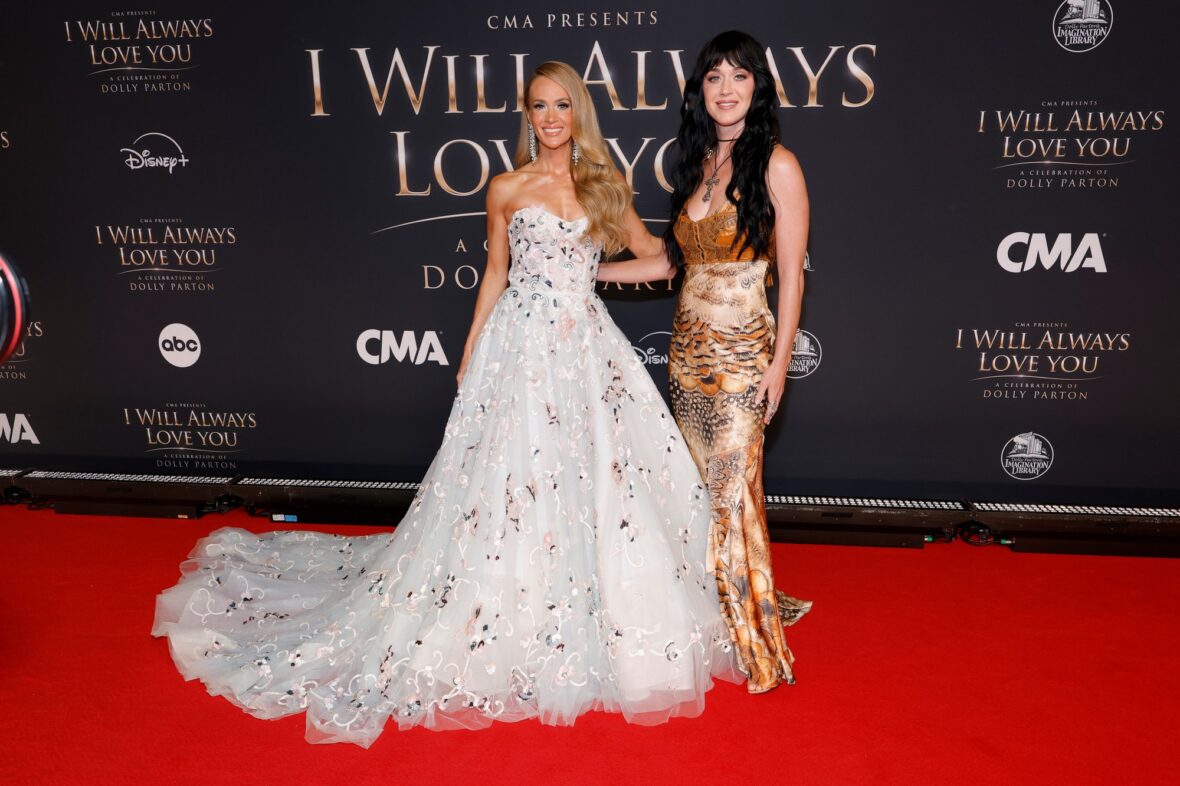 Stars at Dolly Parton Tribute Concert
