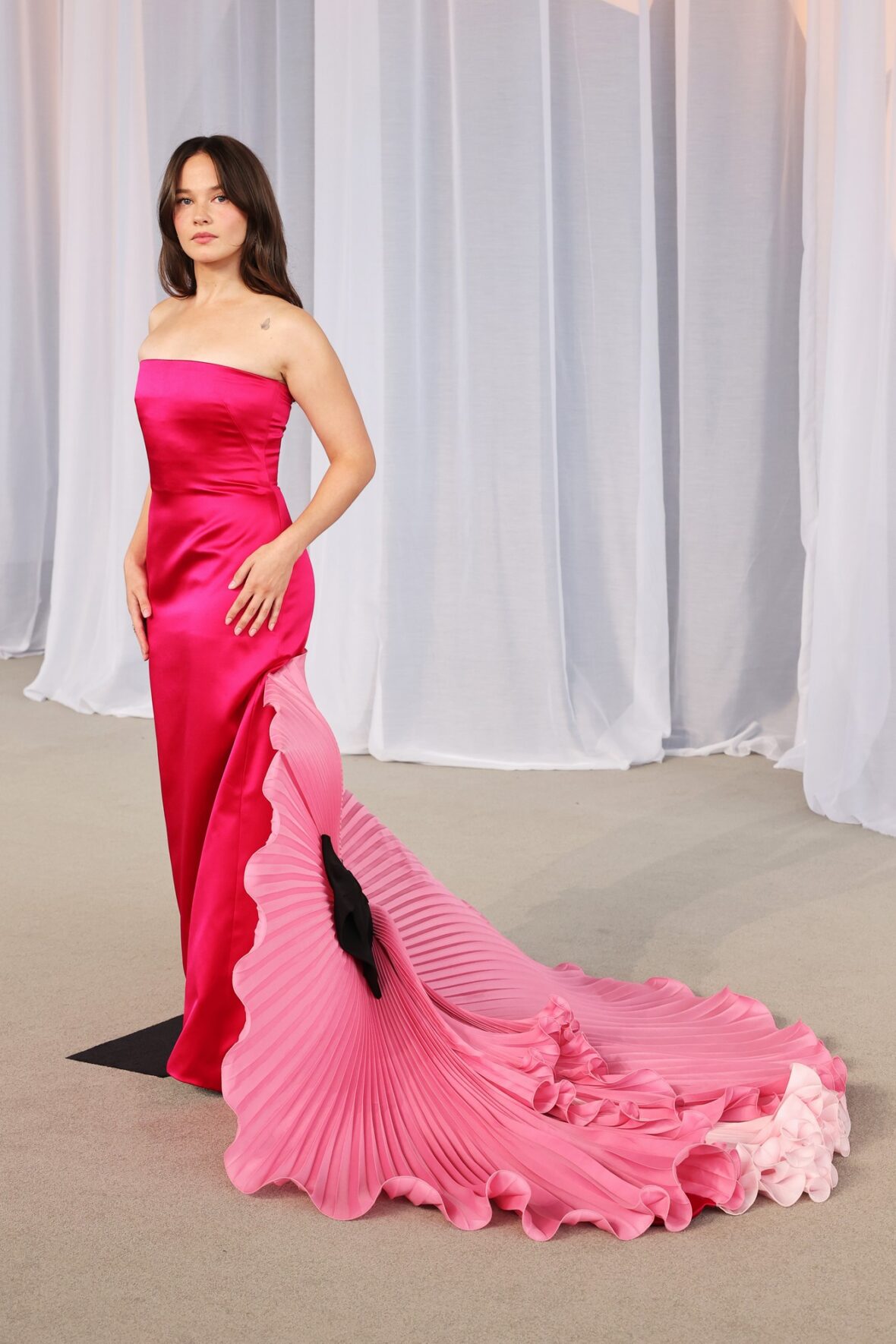 Cailee Spaeny in Valentino