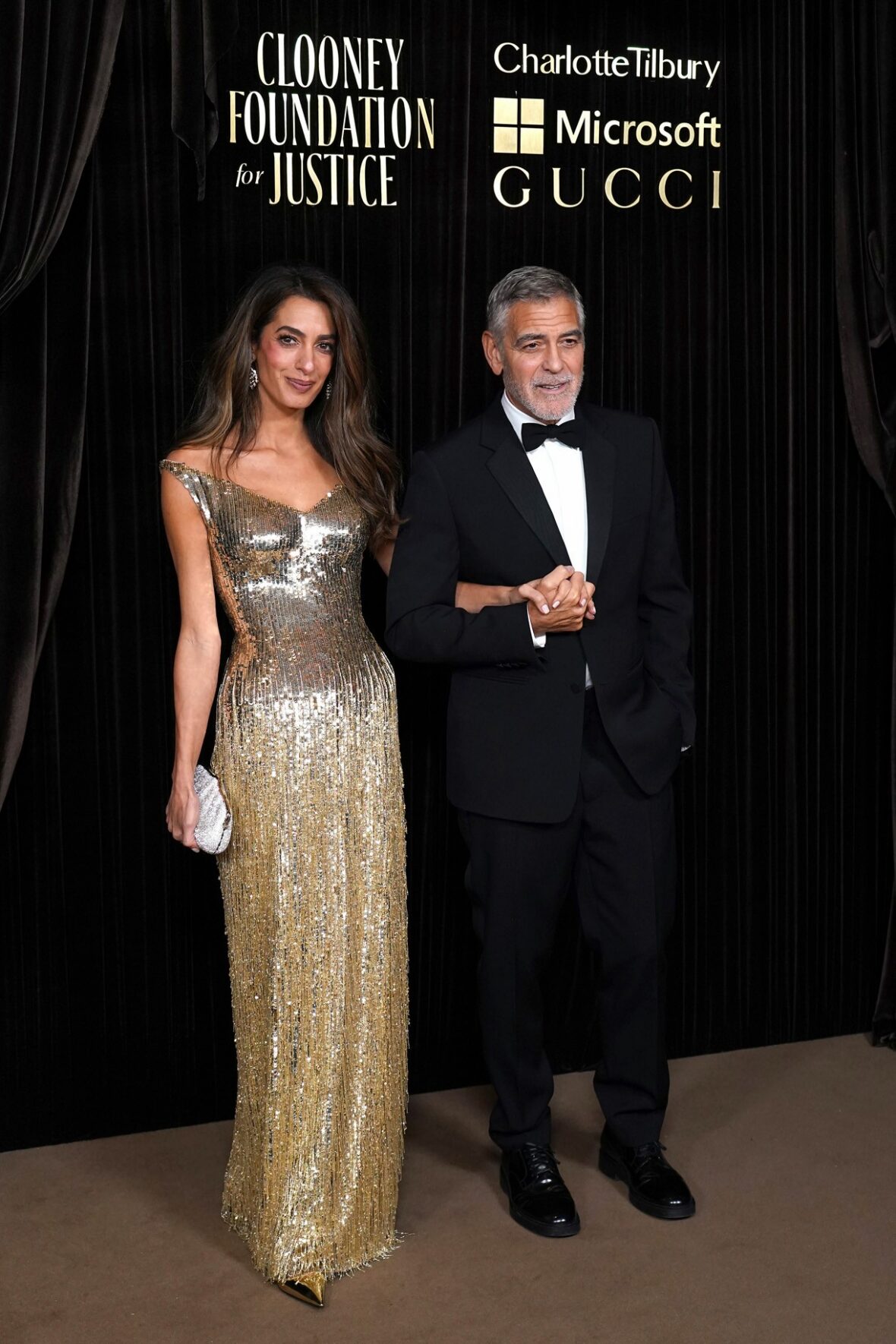 Celebs at the Albies in London