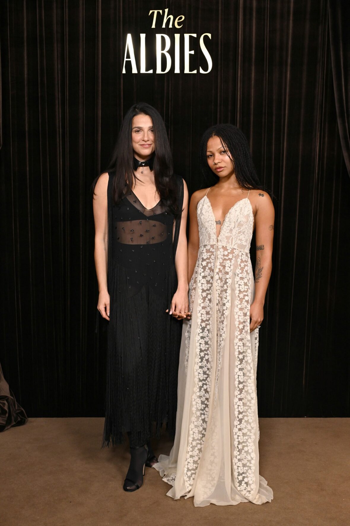 Celebs at the Albies in London