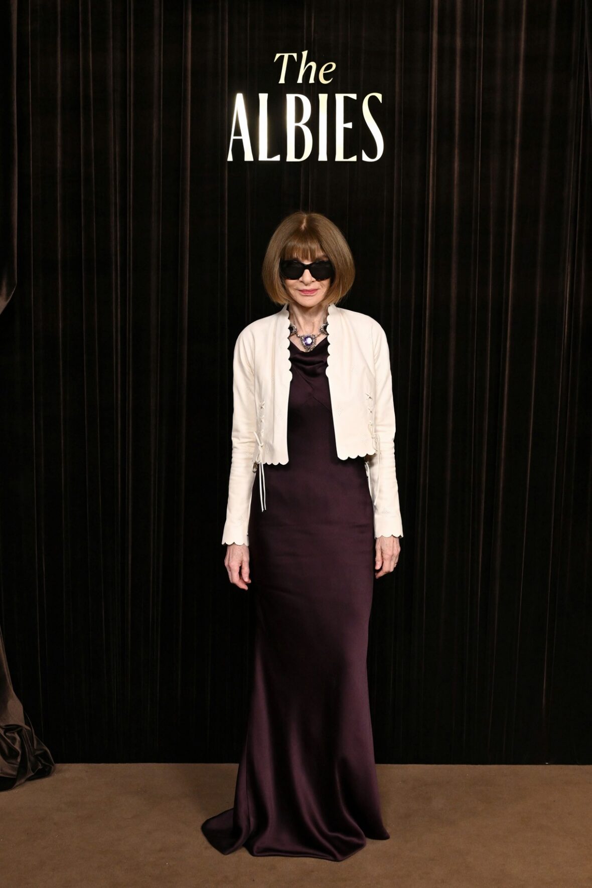 Celebs at the Albies in London