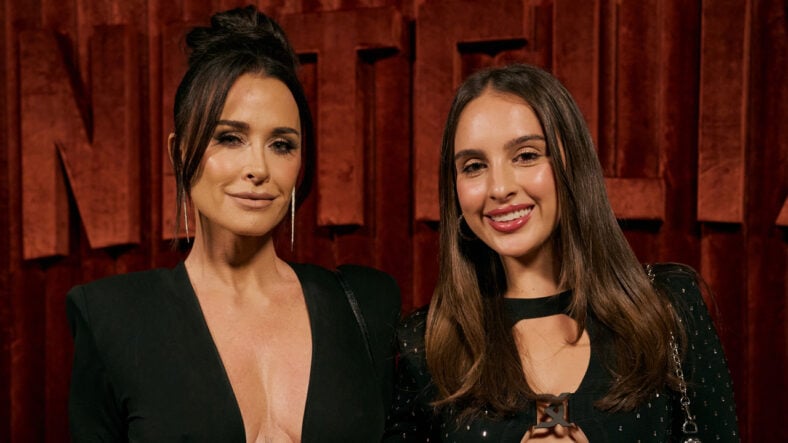 Kyle Richards and Alexia Umansky attend 2026 Netflix Emmy Celebration