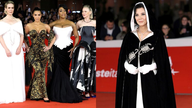Cast of "All's Fair" at the Rome Film Festival.
