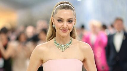Amanda Seyfried attends the Met Gala