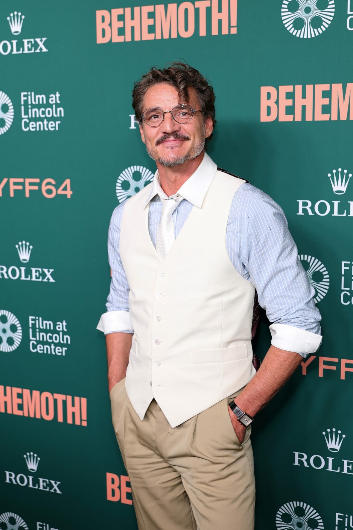 Pedro Pascal at Behemoth premiere in NYC
