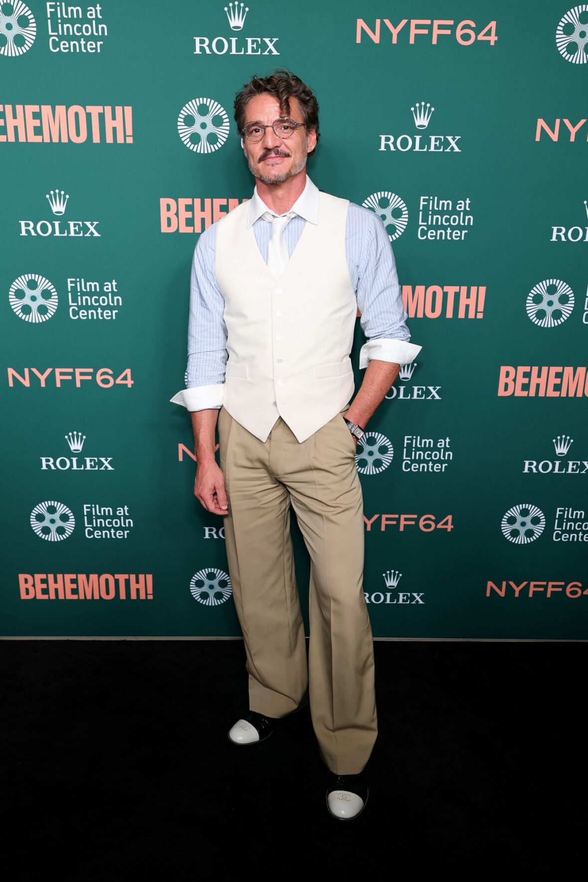 Pedro Pascal at Behemoth premiere in NYC