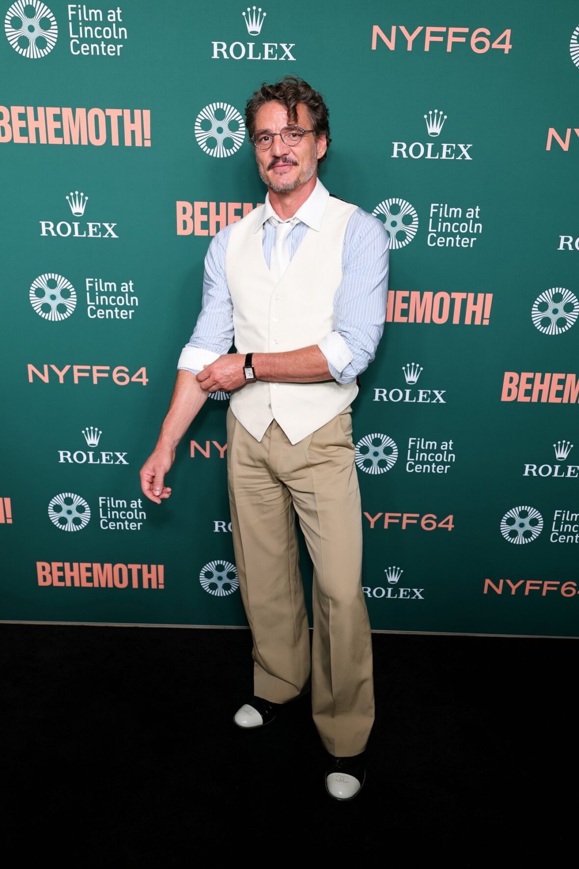 Pedro Pascal at Behemoth premiere in NYC